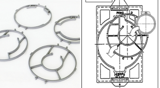 Spider frames for HappyJapan's embroidery machine