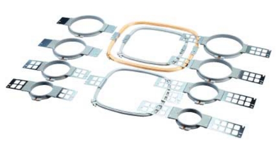 various frames for HappyJapan's embroidery machines
